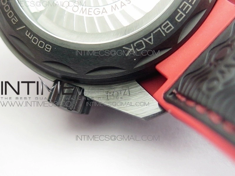 Planet Ocean 45.5mm Deep Black Real Ceramic VSF 1:1 Best Edition on Black Nylon Strap A8906 Super Clone